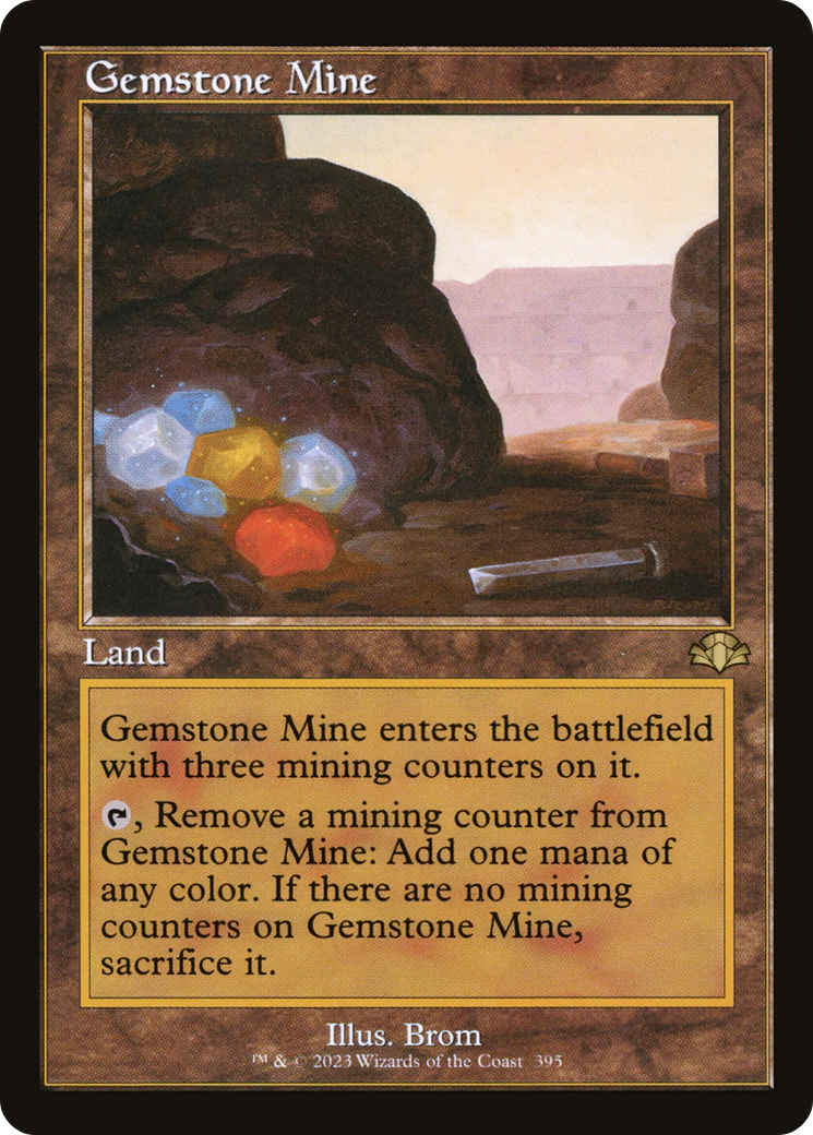 Gemstone Mine (Retro) [Dominaria Remastered] | Good Games Adelaide SA