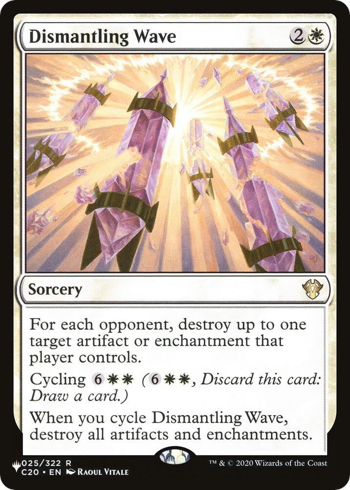 Dismantling Wave 25 (The List Reprints)  | Good Games Adelaide SA