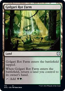 Golgari Rot Farm 112 (Commander: Kaldheim)  | Good Games Adelaide SA