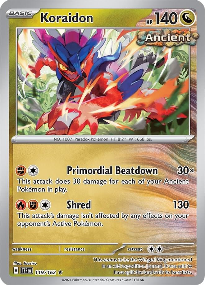 Koraidon 119 162 119/162 (Deck Exclusives)  | Good Games Adelaide SA