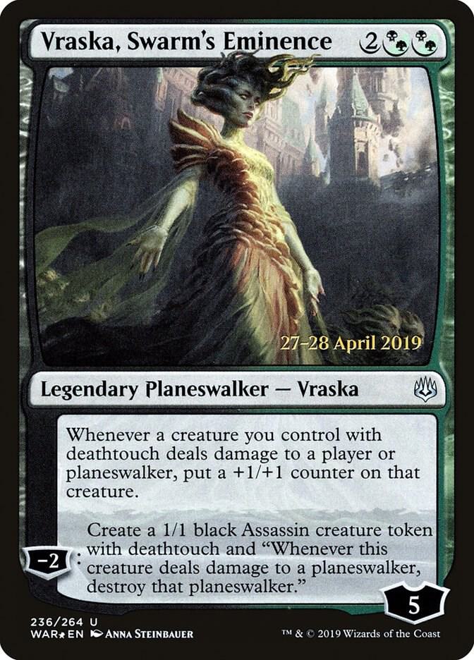 Vraska Swarms Eminence 236 (Prerelease Cards)  - Foil | Good Games Adelaide SA