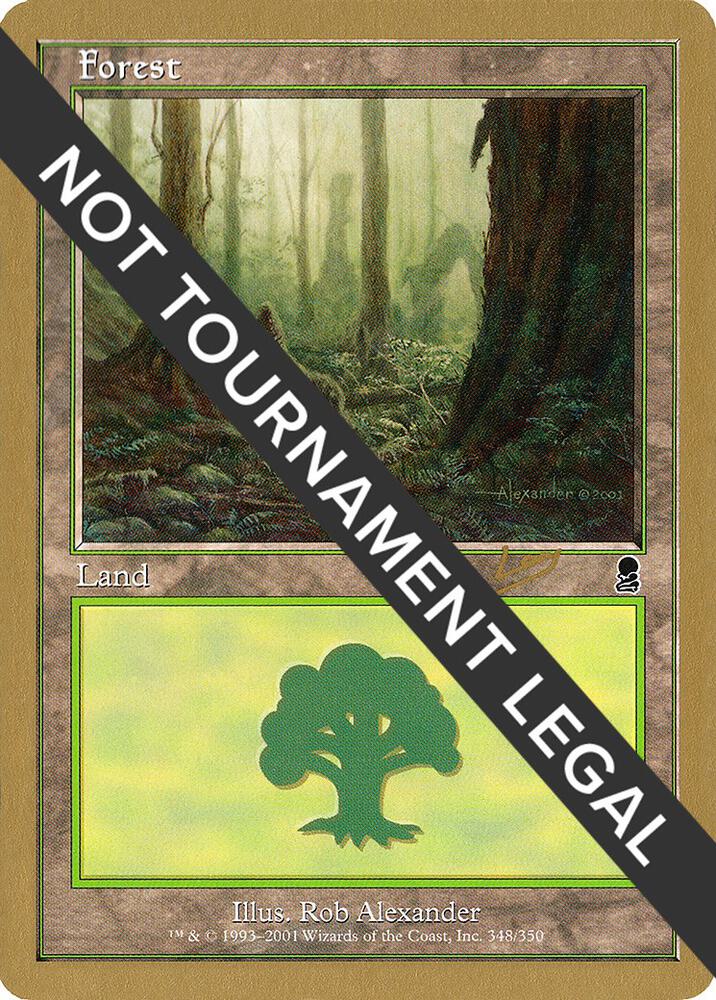 Forest 348 2002 Raphael Levy ODY rl348/153 (World Championship Decks)  | Good Games Adelaide SA