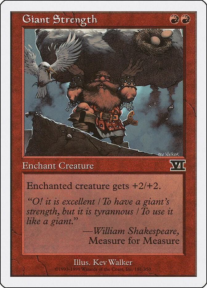 Giant Strength 181 (Classic Sixth Edition)  | Good Games Adelaide SA