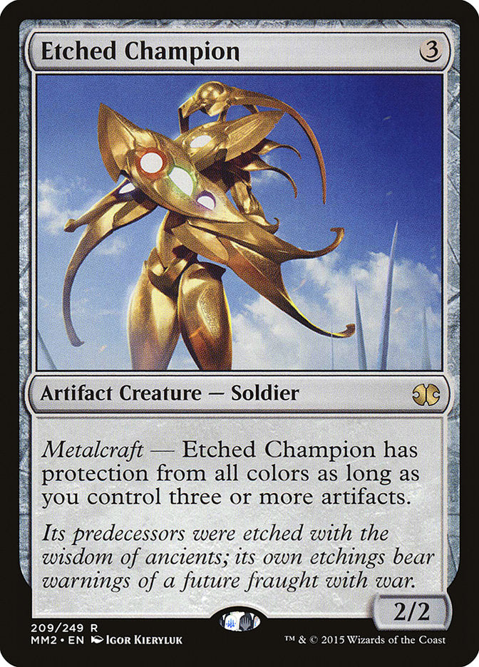 Etched Champion [Modern Masters 2015] | Good Games Adelaide SA