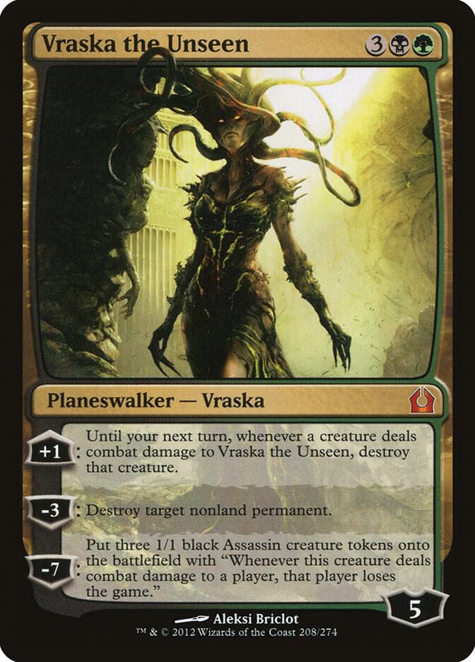 Vraska the Unseen 208 (Return to Ravnica)  - Foil | Good Games Adelaide SA
