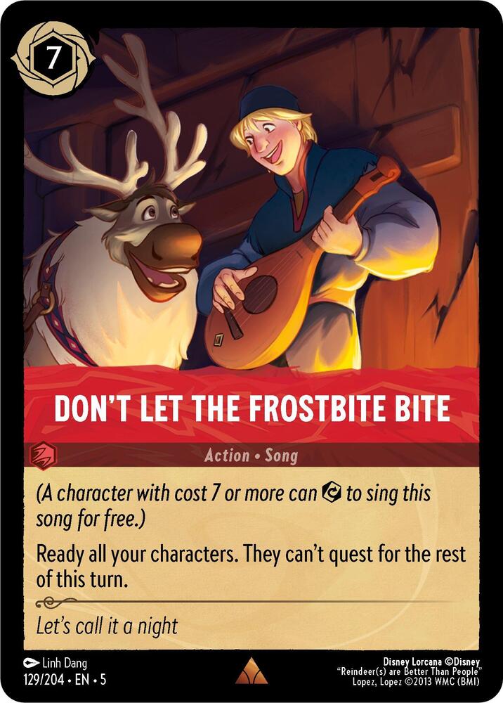 Dont Let the Frostbite Bite 129/204 (Shimmering Skies)  | Good Games Adelaide SA