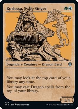 Korlessa Scale Singer Showcase 427 (Commander Legends: Battle for Baldur's Gate)  | Good Games Adelaide SA