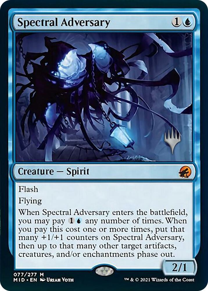 Spectral Adversary 77 (Promo Pack: Innistrad: Midnight Hunt)  | Good Games Adelaide SA