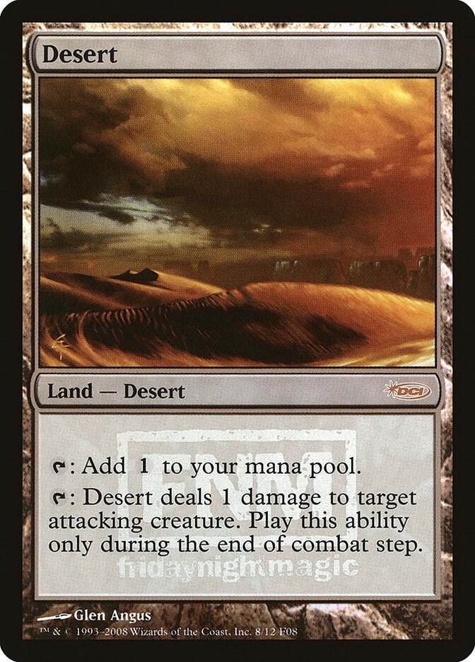 Desert 8 (FNM Promos)  - Foil | Good Games Adelaide SA