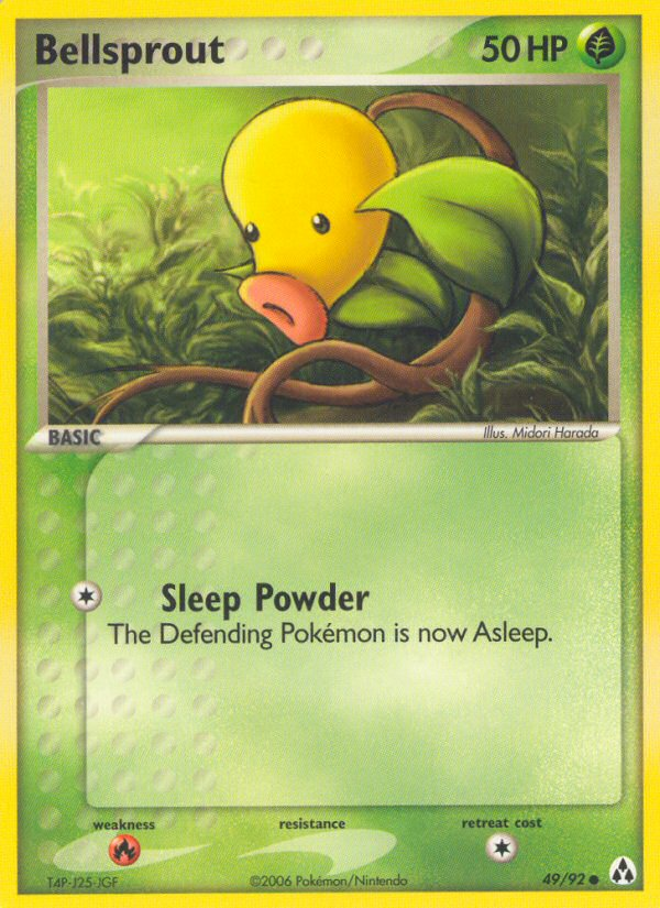 Bellsprout (49/92) [EX: Legend Maker] | Good Games Adelaide SA