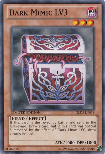 Dark Mimic LV3 [GLD5-EN018] Common | Good Games Adelaide SA