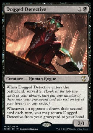 Dogged Detective (Promo Pack) [Streets of New Capenna Commander Promos] | Good Games Adelaide SA