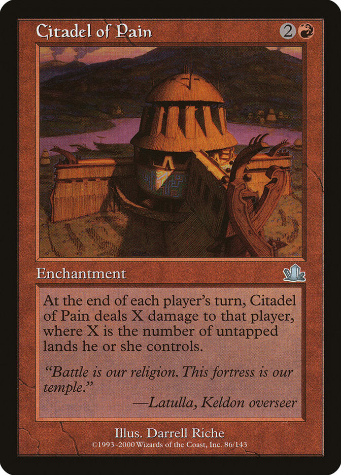 Citadel of Pain 86 (Prophecy)  - Foil | Good Games Adelaide SA