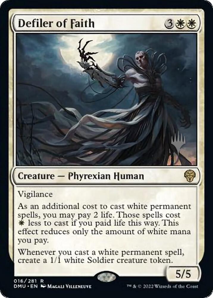Defiler of Faith 16 (Promo Pack: Dominaria United)  - Foil | Good Games Adelaide SA