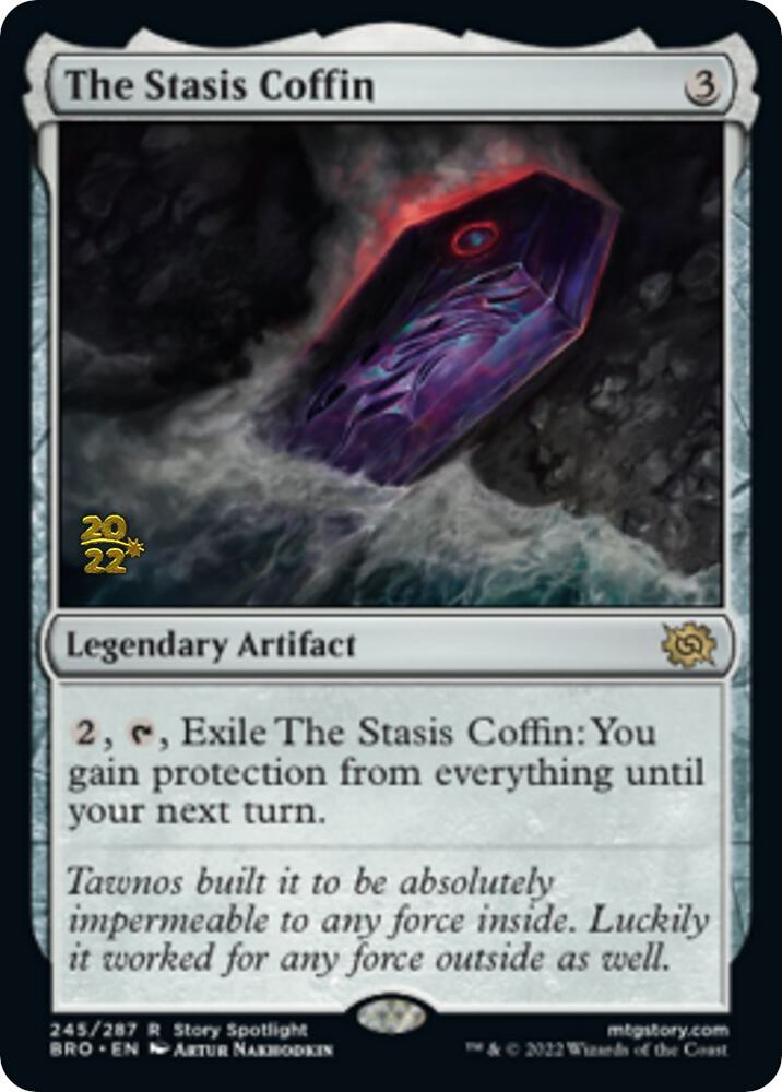 The Stasis Coffin 245 (Prerelease Cards)  - Foil | Good Games Adelaide SA