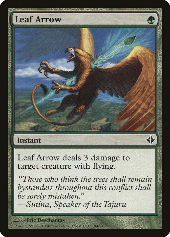 Leaf Arrow 194 (Rise of the Eldrazi)  | Good Games Adelaide SA