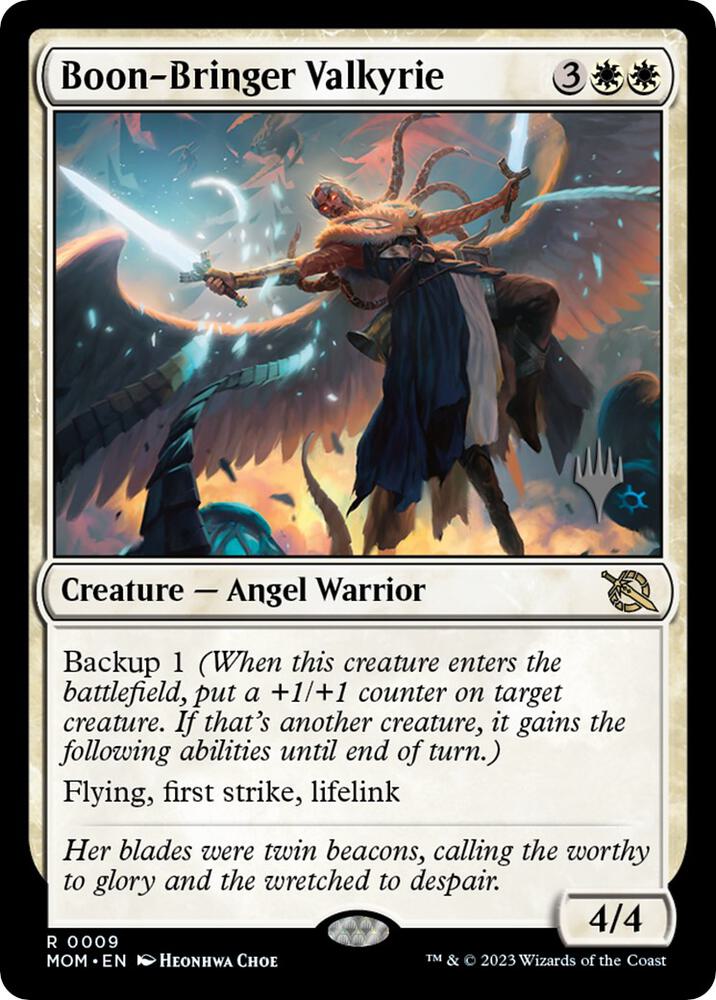 Boon Bringer Valkyrie 9 (Promo Pack: March of the Machine)  | Good Games Adelaide SA