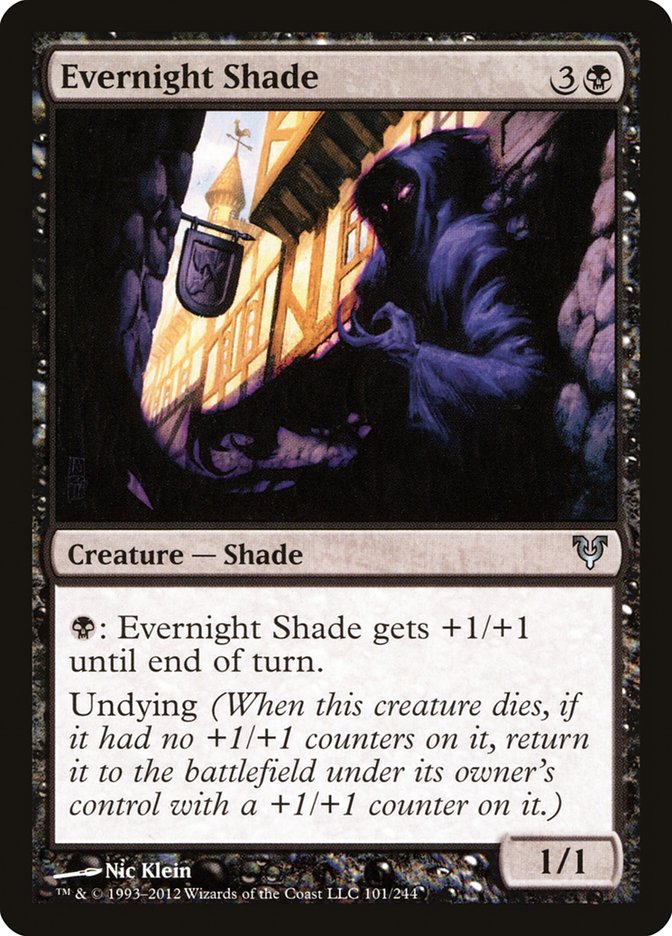 Evernight Shade [Avacyn Restored] | Good Games Adelaide SA
