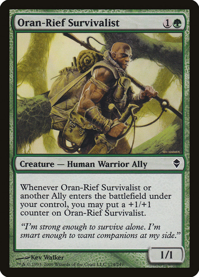 Oran-Rief Survivalist 174 (Zendikar)  - Foil | Good Games Adelaide SA