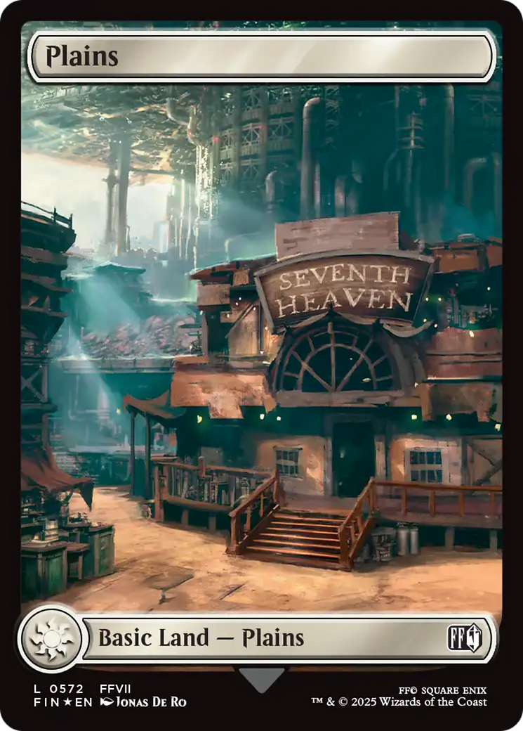 Plains (0572) (Surge Foil) [FINAL FANTASY] | Good Games Adelaide SA