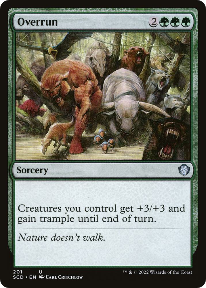 Overrun 201 (Starter Commander Decks)  | Good Games Adelaide SA