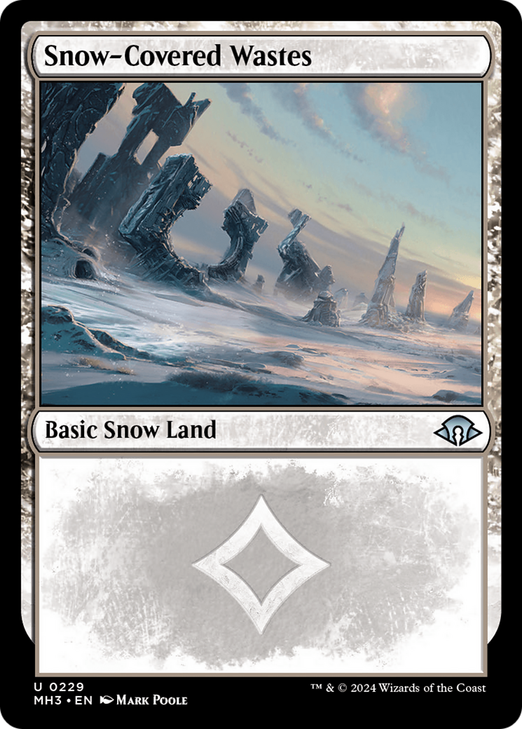 Snow-Covered Wastes (0229) [Modern Horizons 3] | Good Games Adelaide SA