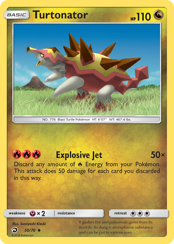 Turtonator (50/70) [Sun & Moon: Dragon Majesty] | Good Games Adelaide SA