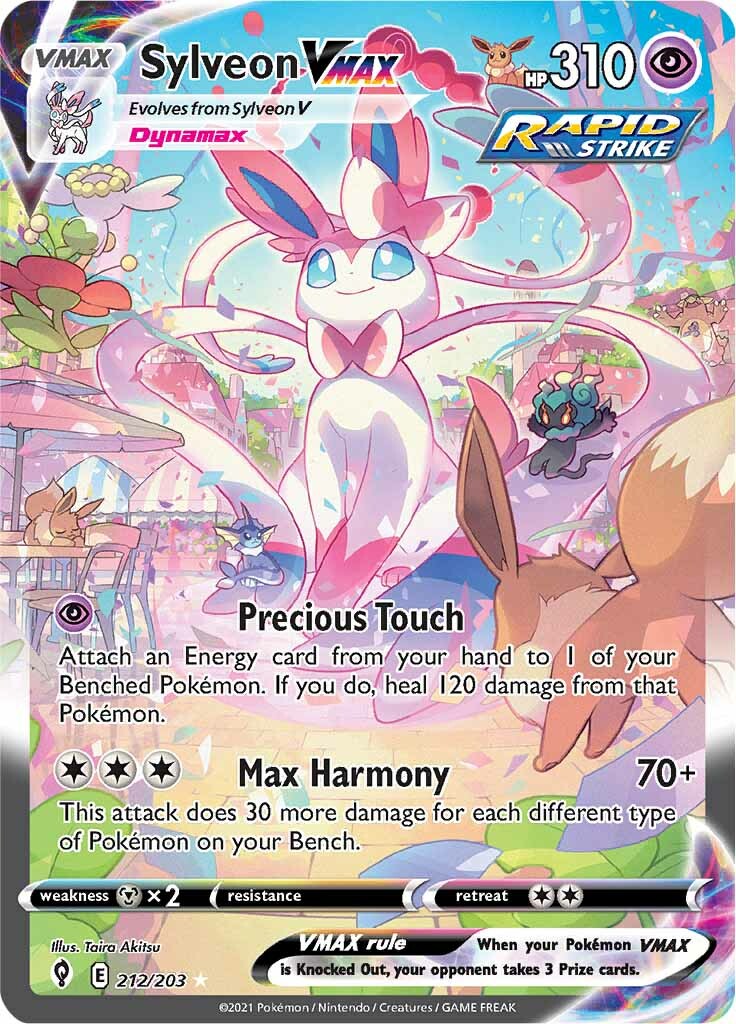 Sylveon VMAX (212/203) [Sword & Shield: Evolving Skies] | Good Games Adelaide SA