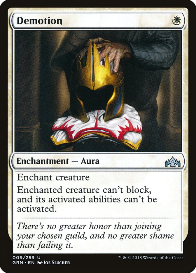 Demotion 9 (Guilds of Ravnica)  | Good Games Adelaide SA
