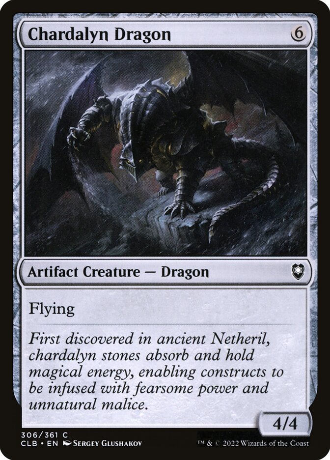 Chardalyn Dragon 306 (Commander Legends: Battle for Baldur's Gate)  - Foil | Good Games Adelaide SA