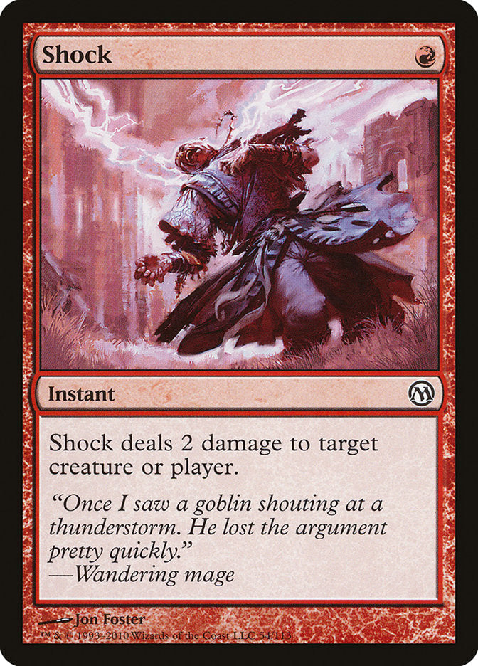 Shock [Duels of the Planeswalkers] | Good Games Adelaide SA