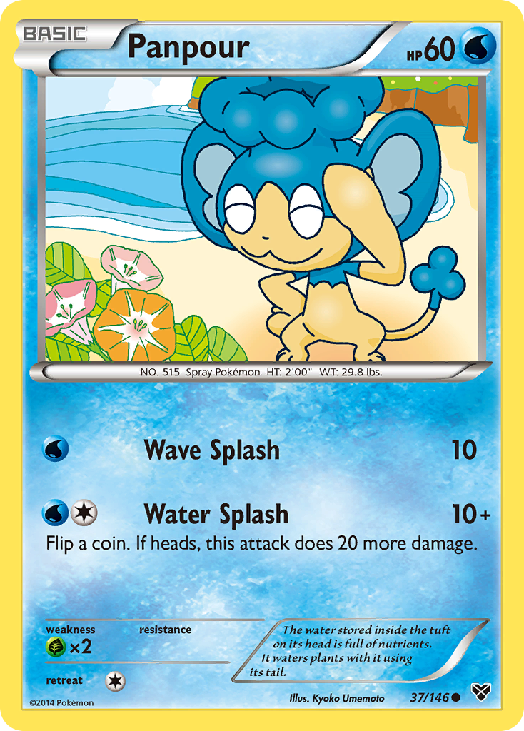 Panpour (37/146) [XY: Base Set] | Good Games Adelaide SA