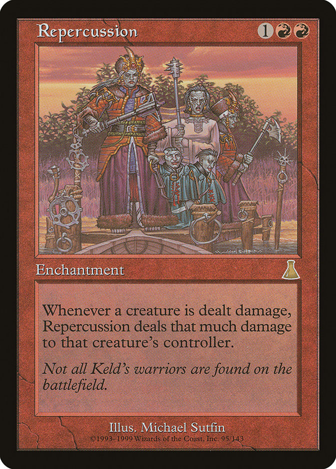 Repercussion 95 (Urza's Destiny)  | Good Games Adelaide SA