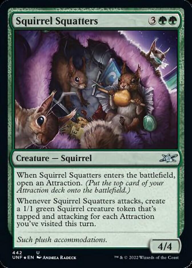 Squirrel Squatters (Galaxy Foil) [Unfinity] | Good Games Adelaide SA