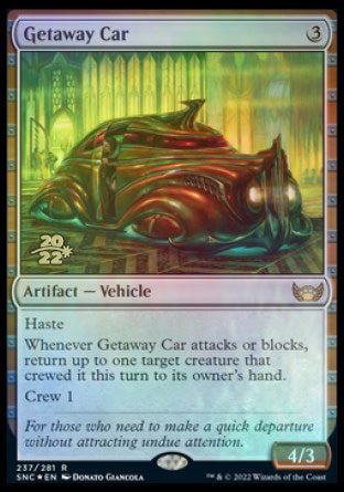 Getaway Car [Streets of New Capenna Prerelease Promos] | Good Games Adelaide SA