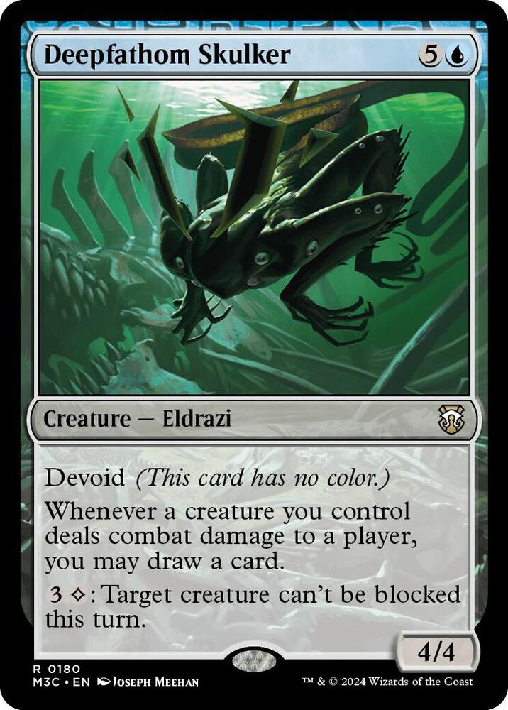 Deepfathom Skulker 180/411 (Commander: Modern Horizons 3)  - Ripple Foil | Good Games Adelaide SA