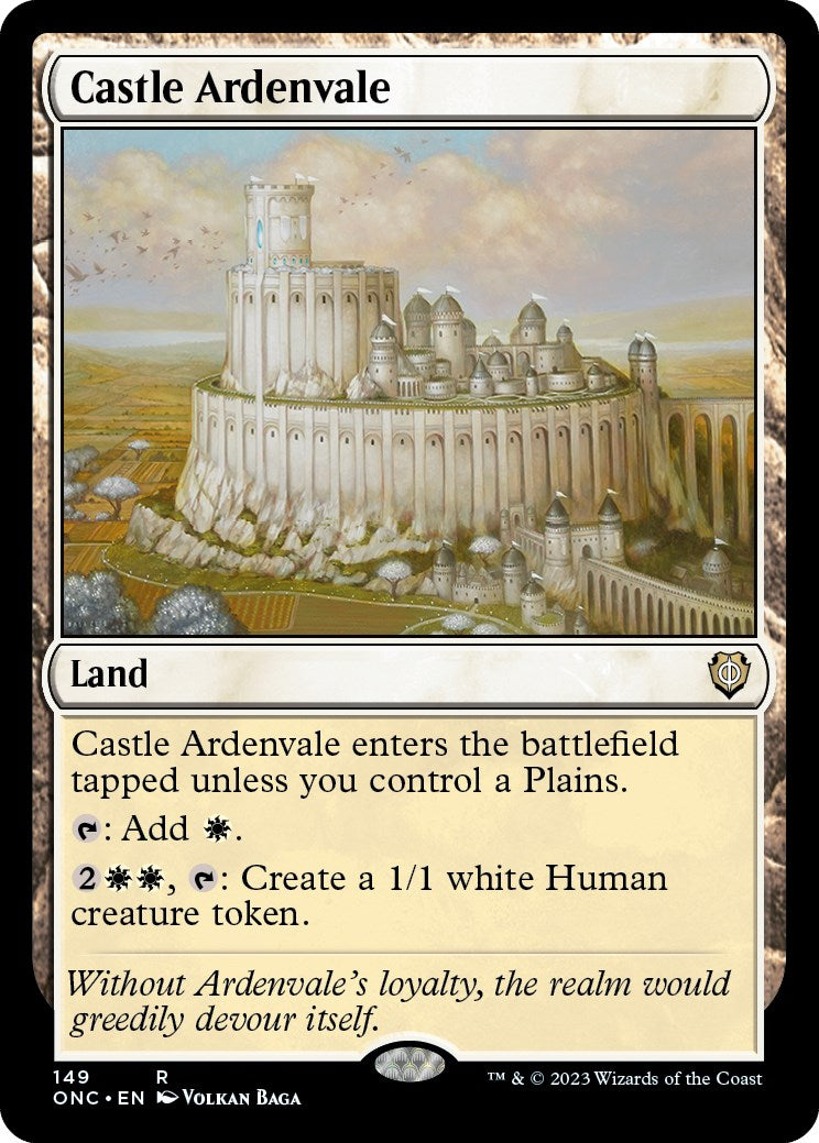 Castle Ardenvale [Phyrexia: All Will Be One Commander] | Good Games Adelaide SA