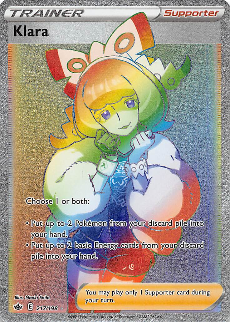 Klara (217/198) [Sword & Shield: Chilling Reign] | Good Games Adelaide SA