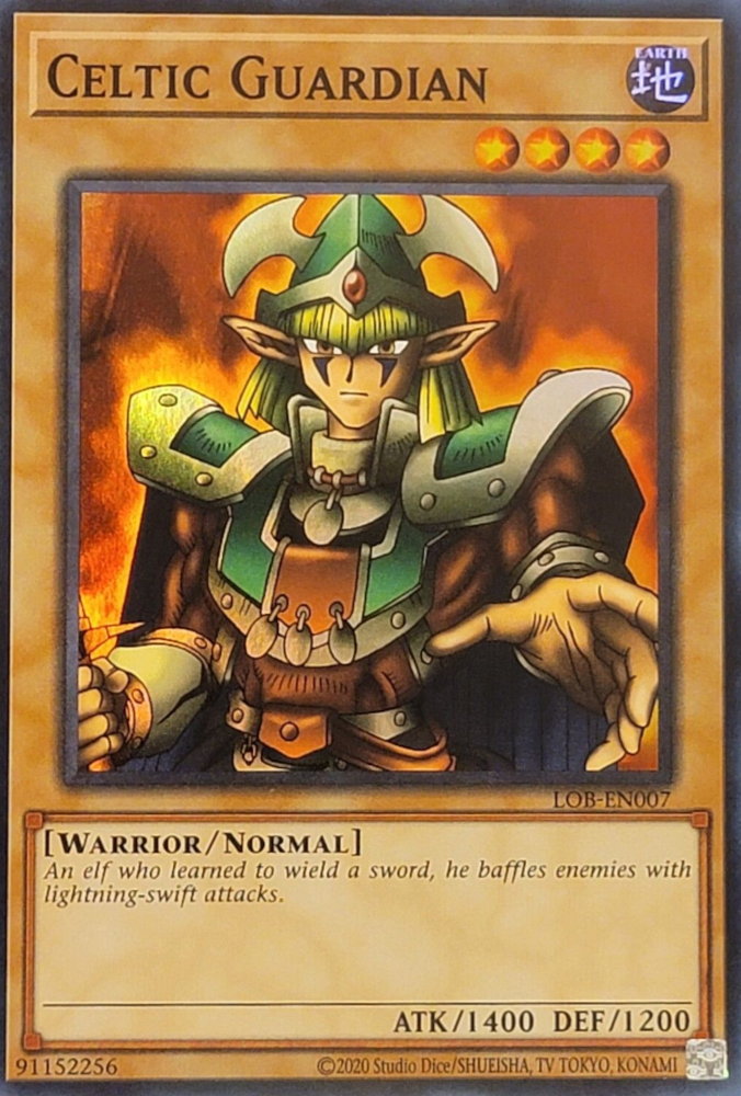Celtic Guardian (25th Anniversary) [LOB-EN007] Super Rare | Good Games Adelaide SA