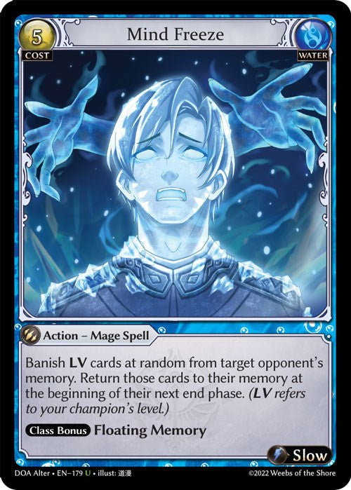 Mind Freeze (179) [Dawn of Ashes: Alter Edition] | Good Games Adelaide SA