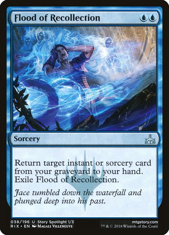 Flood of Recollection 38 (Rivals of Ixalan)  - Foil | Good Games Adelaide SA