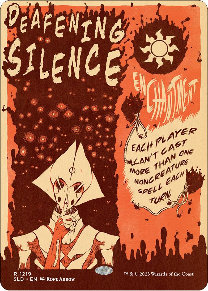 Deafening Silence 1219 (Secret Lair Drop Series)  | Good Games Adelaide SA