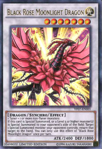 Black Rose Moonlight Dragon [YF07-EN001] Ultra Rare | Good Games Adelaide SA