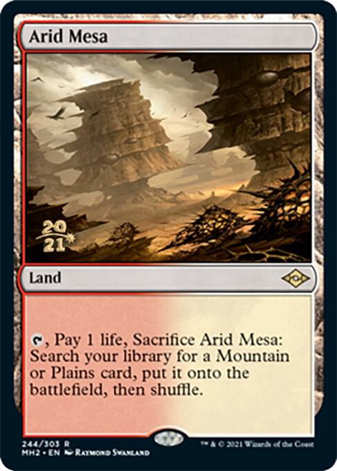 Arid Mesa 244s/86 (Prerelease Cards)  - PreRelease Foil | Good Games Adelaide SA