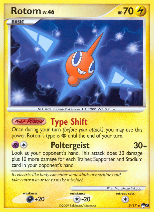 Rotom (5/17) [POP Series 9] | Good Games Adelaide SA