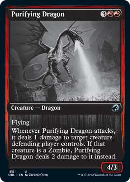 Purifying Dragon [Innistrad: Double Feature] | Good Games Adelaide SA