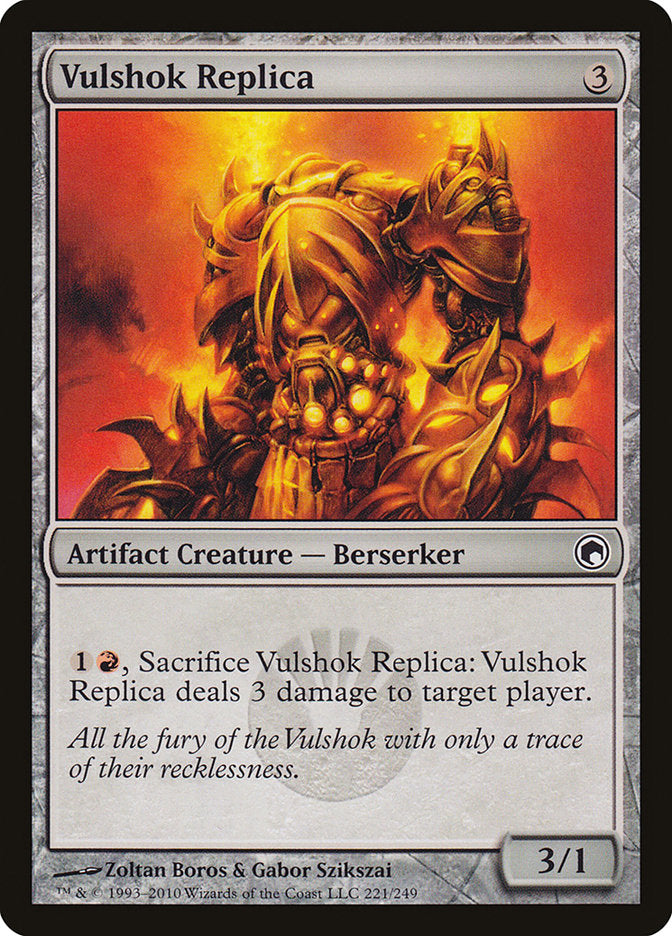 Vulshok Replica 221 (Scars of Mirrodin)  - Foil | Good Games Adelaide SA