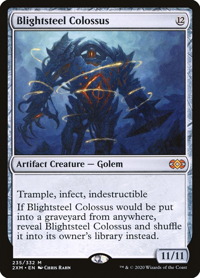 Blightsteel Colossus 235 (Double Masters)  | Good Games Adelaide SA