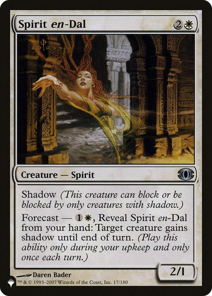 Spirit en Dal 17/180 (The List Reprints)  | Good Games Adelaide SA