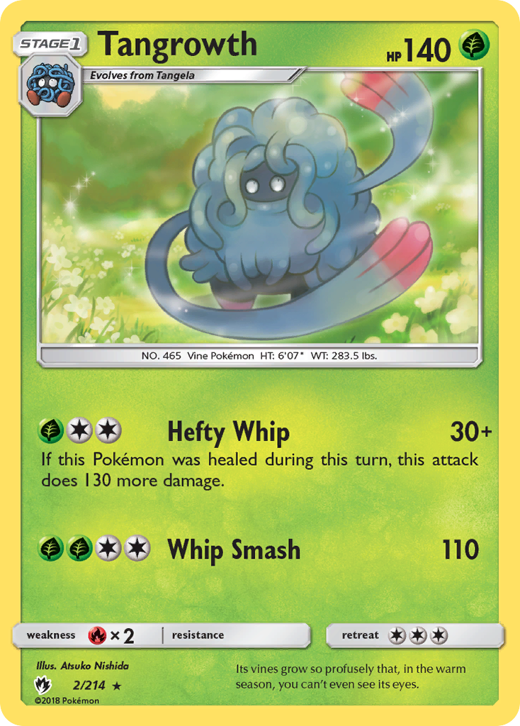 Tangrowth (2/214) [Sun & Moon: Lost Thunder] | Good Games Adelaide SA